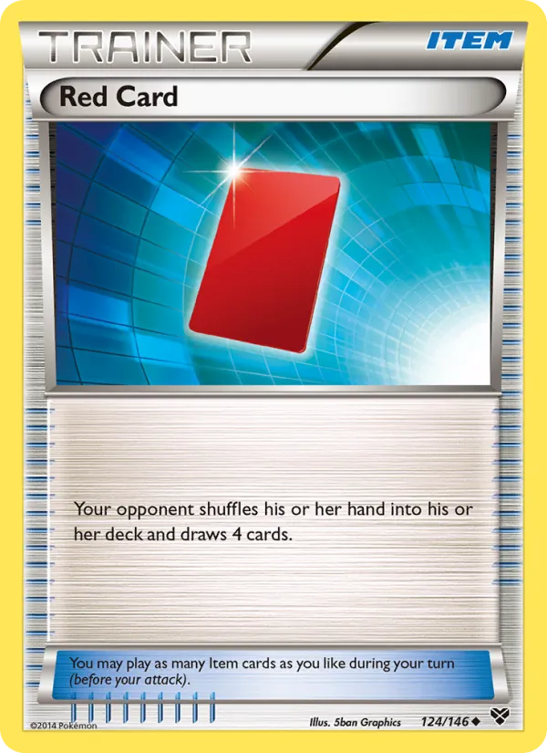 Red Card, XY 124/146