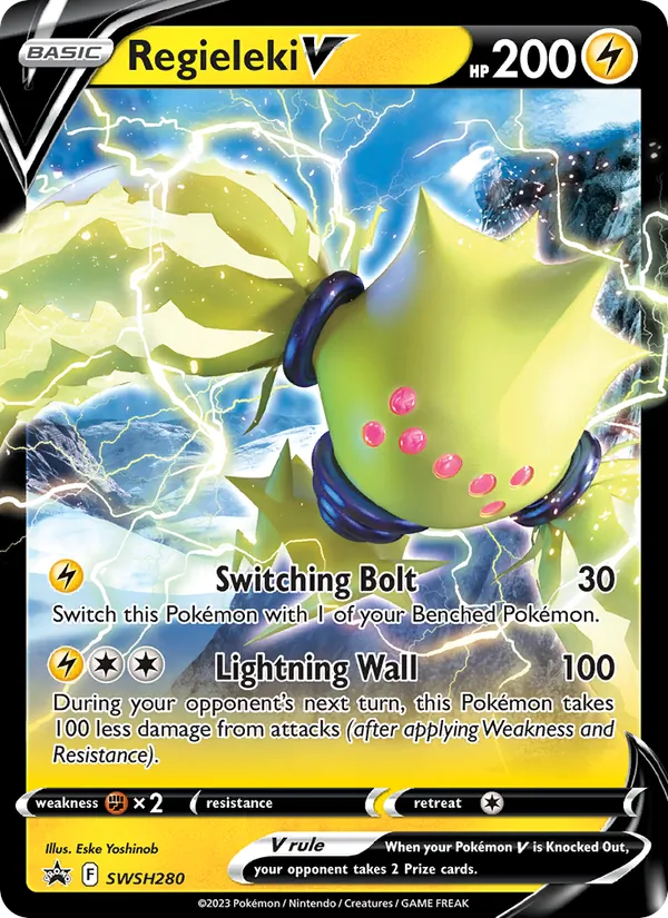 Regieleki V, SWSH Black Star Promos SWSH280/307