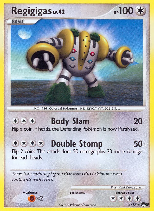 Regigigas, POP Series 9 004/017