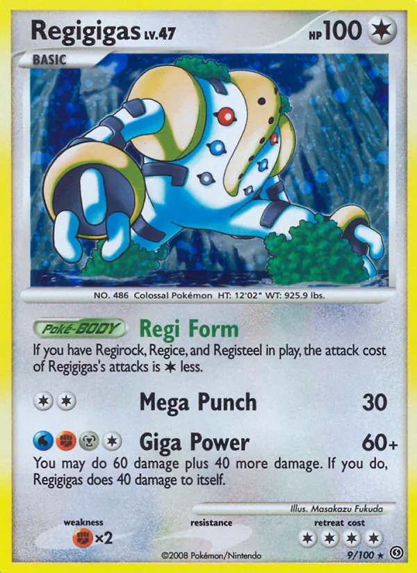 Regigigas, Stormfront 009/100
