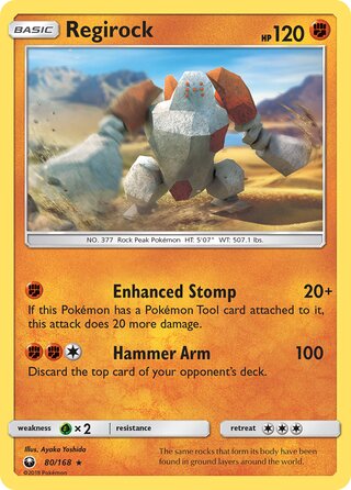 Regirock, WC Deck 2018 (Buzzroc) 080/168