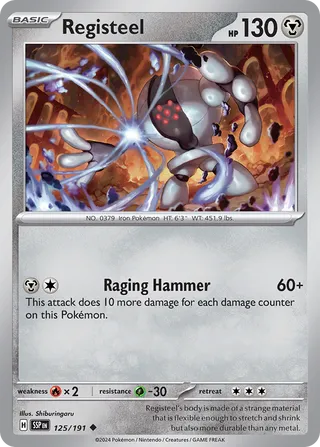 Registeel, Surging Sparks 125/191