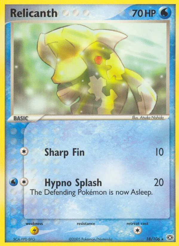 Relicanth, Emerald 018/106