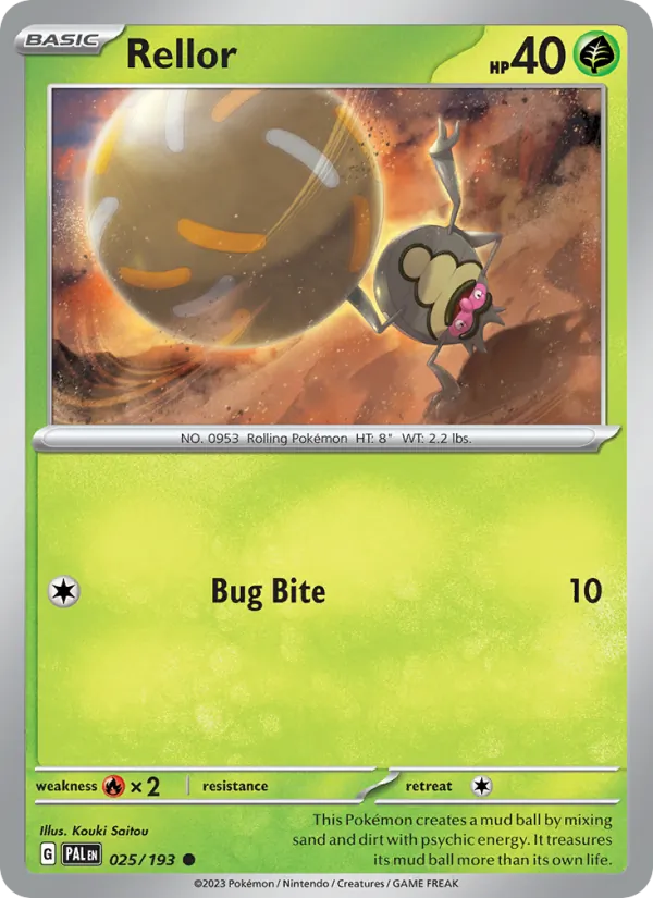 Rellor, Paldea Evolved 025/193