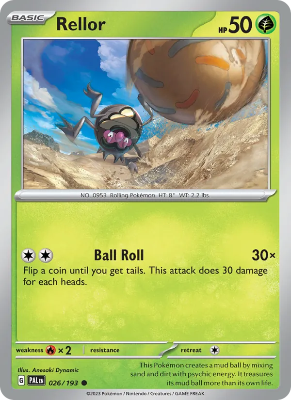 Rellor, Paldea Evolved 026/193