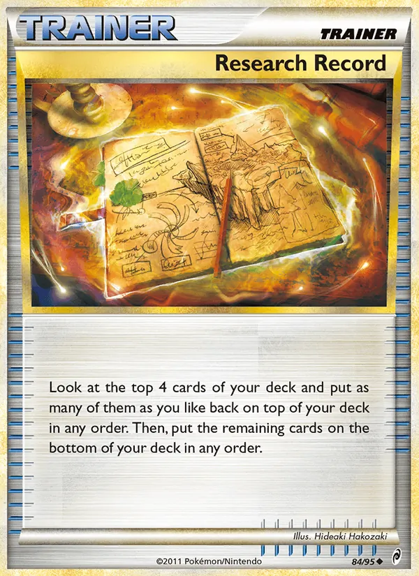 Research Record, Call of Legends 084/095