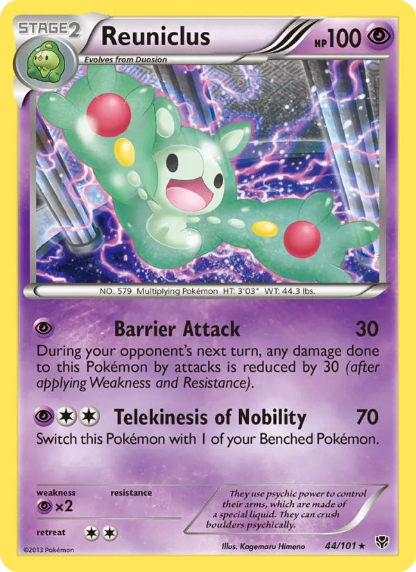Reuniclus, Plasma Blast 044/101