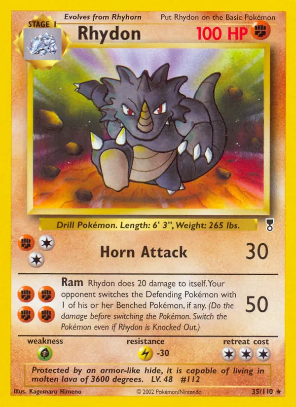 Rhydon, Legendary Collection 035/110
