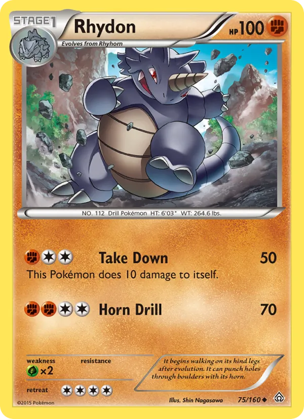 Rhydon, Primal Clash 075/160