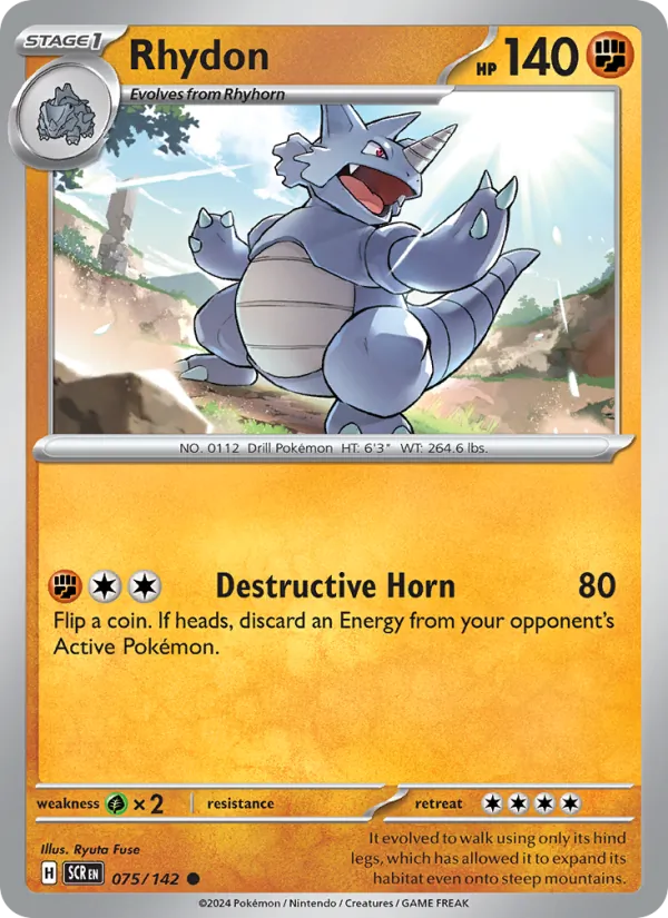 Rhydon, Stellar Crown 075/142