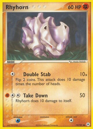 Rhyhorn, WC Deck 2005 (King of the West) 070/101
