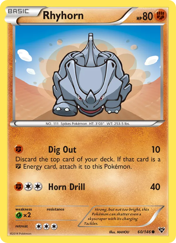 Rhyhorn, XY 060/146