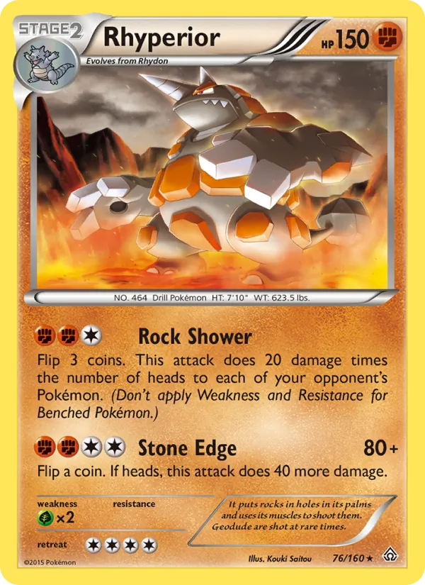 Rhyperior, Primal Clash 076/160