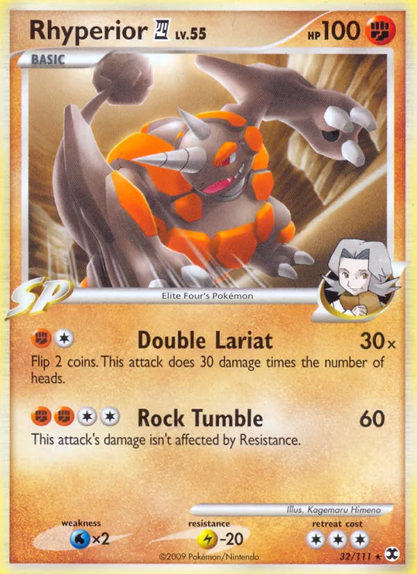 Rhyperior E4, Rising Rivals 032/111