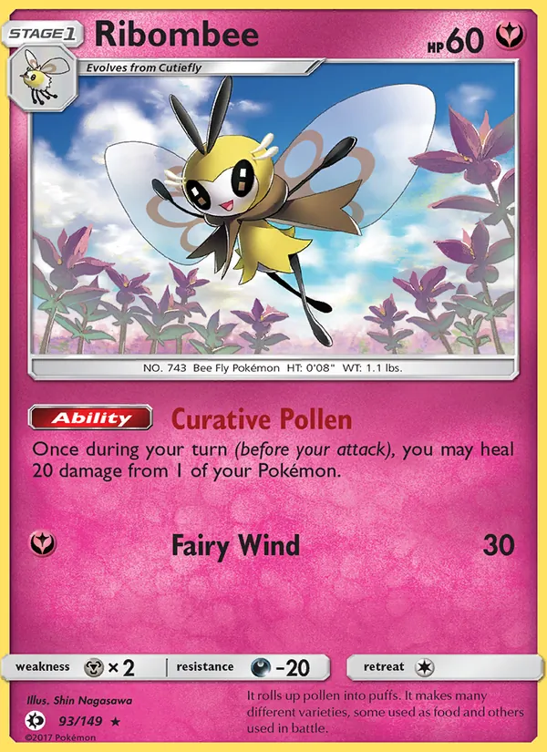 Ribombee, Sun & Moon 093/149