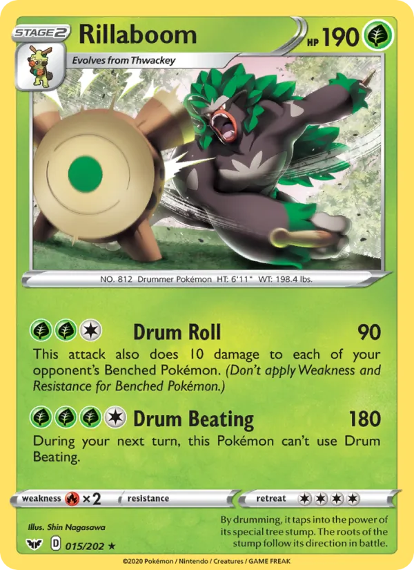 Rillaboom, Sword & Shield 015/202