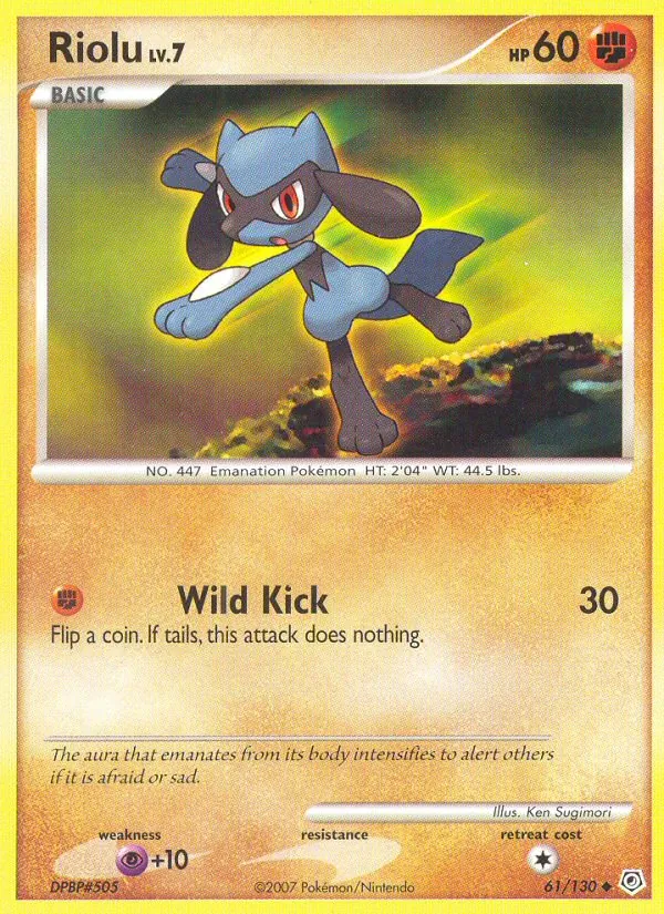 Riolu, Diamond & Pearl 061/130