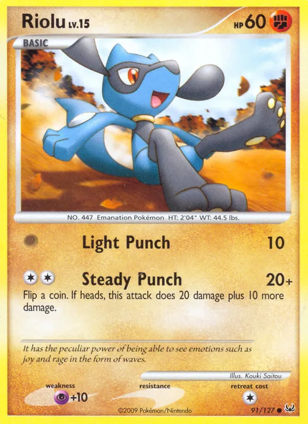 Riolu, Platinum 091/127