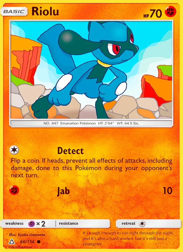 Riolu, Ultra Prism 066/156
