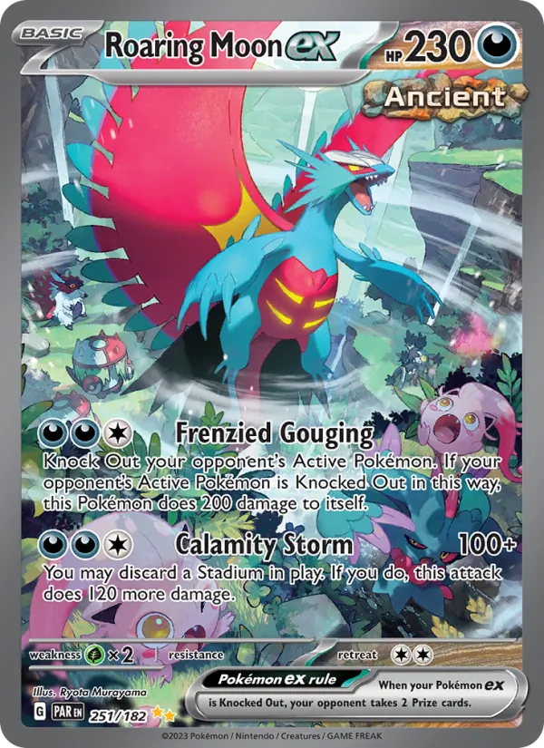 Roaring Moon EX, Paradox Rift 251/182
