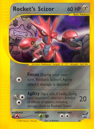 Rocket’s Scizor, Best of game 004/009