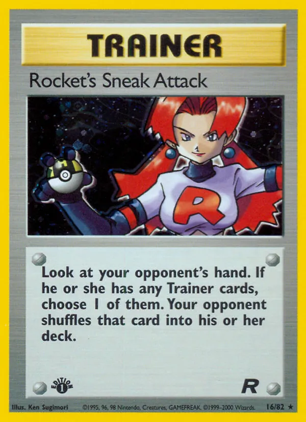 Rocket's Sneak Attack, Team Rocket 016/082