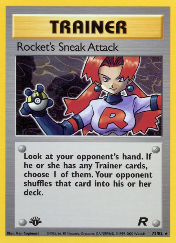 Rocket's Sneak Attack, Team Rocket 072/082