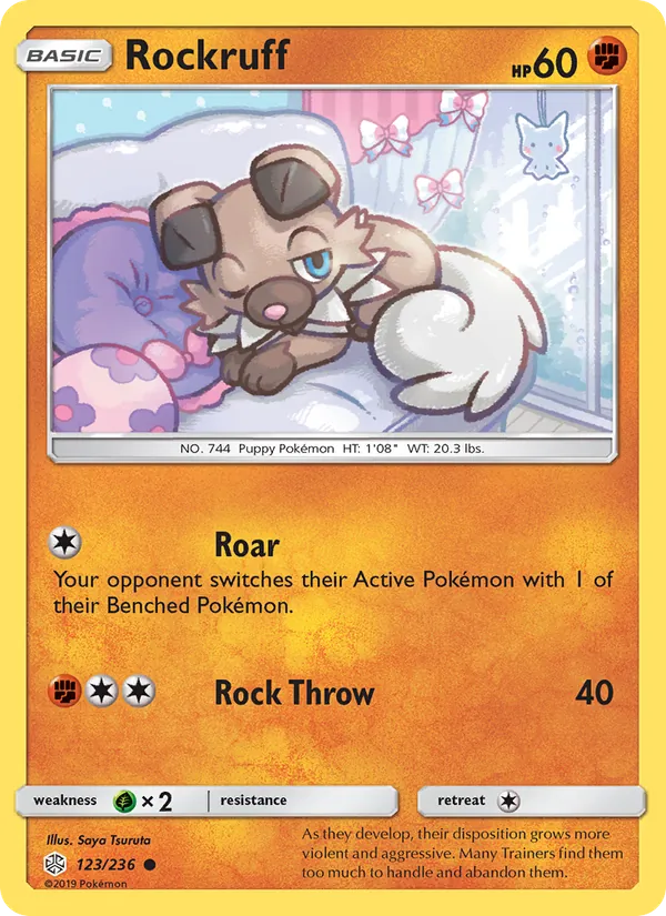 Rockruff, Cosmic Eclipse 123/236