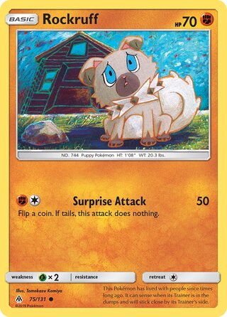 Rockruff, WC Deck 2018 (Buzzroc) 075/131