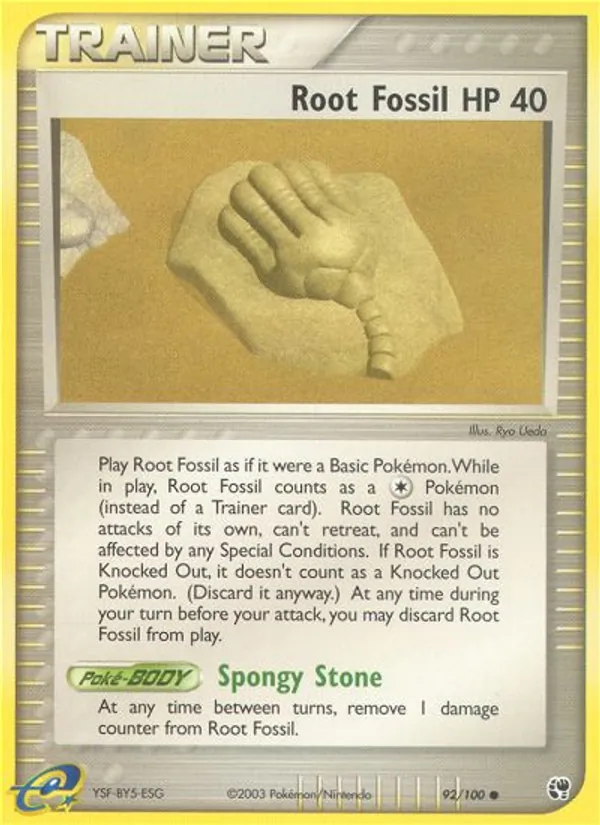 Root Fossil, Sandstorm 092/100