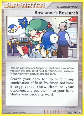 Roseanne's Research, WC Deck 2008 (Empotech) 125/132