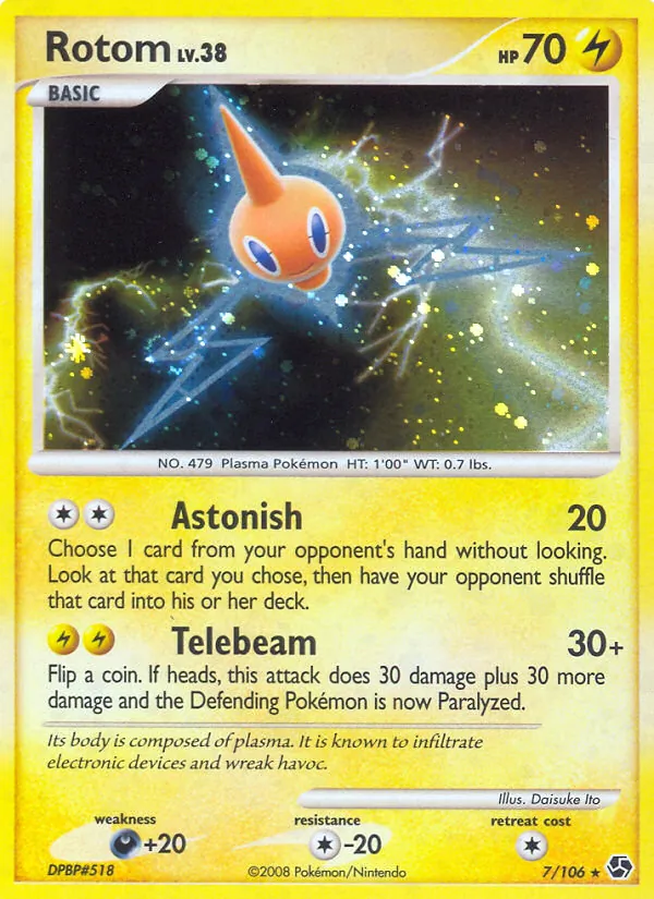 Rotom, Great Encounters 007/106