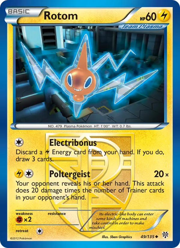 Rotom, Plasma Storm 049/135