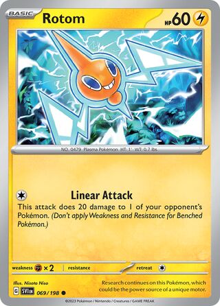 Rotom, Battle Academy 2024 (Pikachu) 069/198