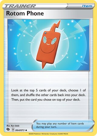 Rotom Phone, WC Deck 2022 (The Shape of Mew) 064/073