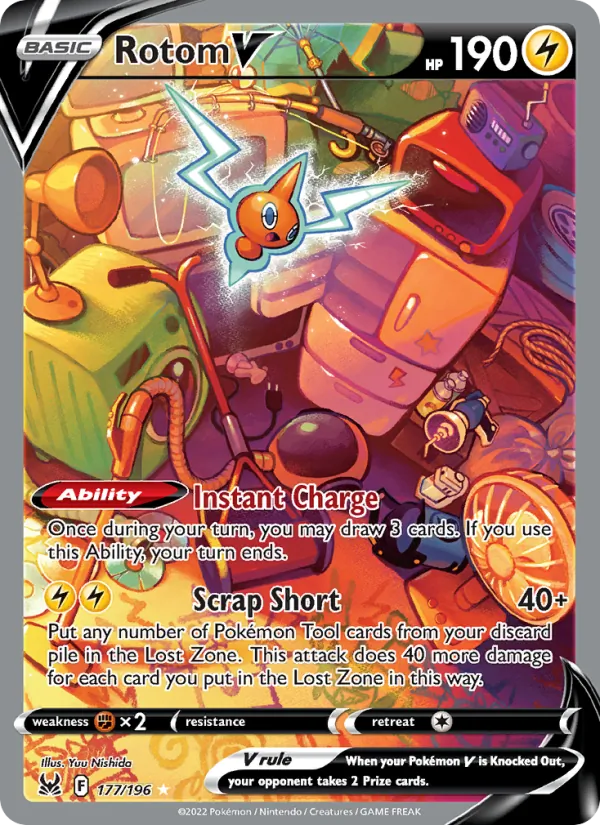 Rotom V, Lost Origin 177/196