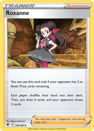 Roxanne, WC Deck 2022 (Ice Rider Palkia) 150/189