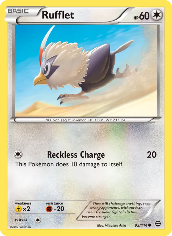 Rufflet, Steam Siege 092/114