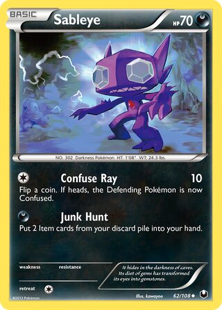 Sableye, WC Deck 2013 (Darkrai) 062/108