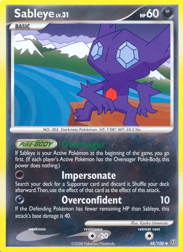 Sableye, Stormfront 048/100
