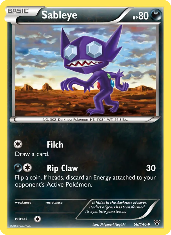 Sableye, XY 068/146
