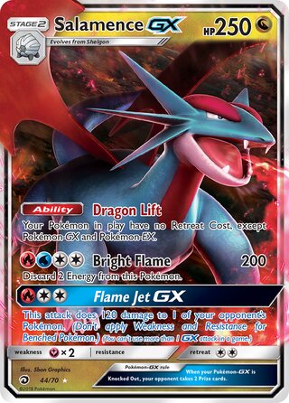 Salamence GX, Dragon Majesty 044/070