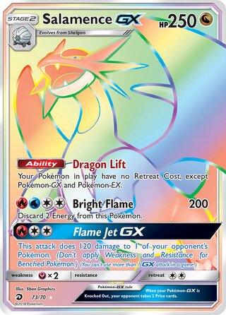 Salamence GX, Dragon Majesty 073/070