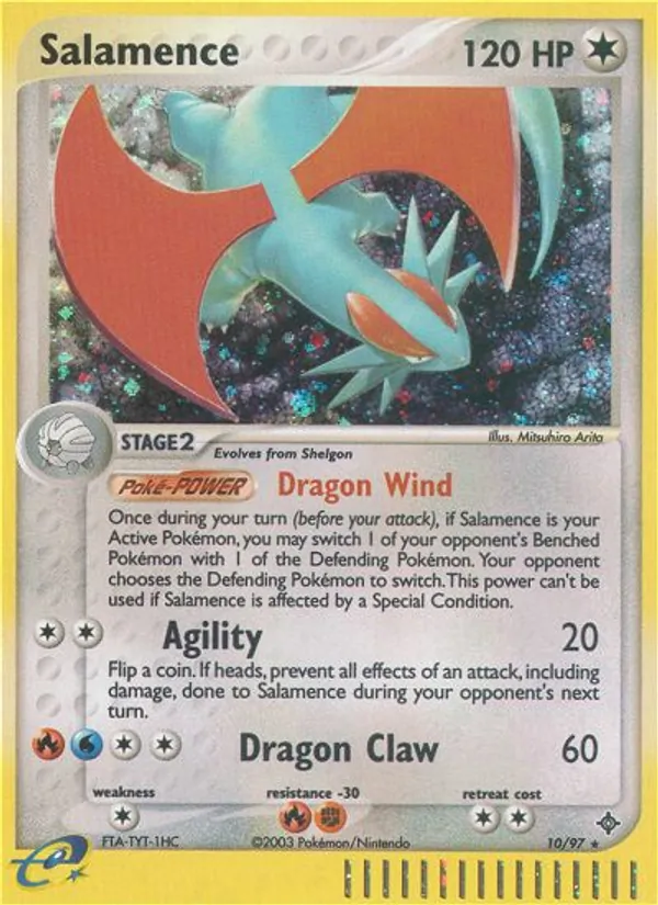 Salamence, Dragon 010/097