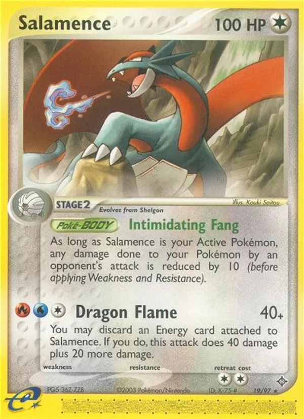 Salamence, Dragon 019/097