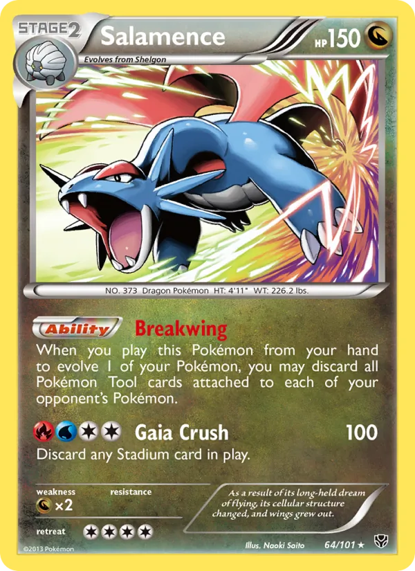 Salamence, Plasma Blast 064/101