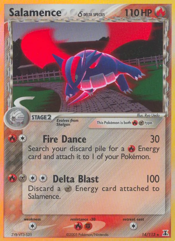 Salamence δ, Delta Species 014/113
