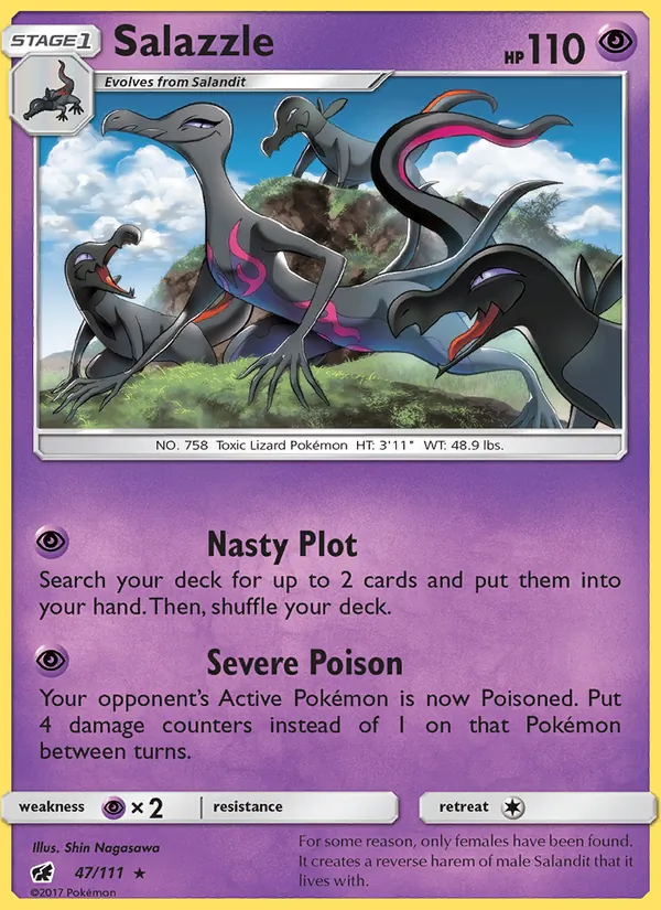 Salazzle, Crimson Invasion 047/111