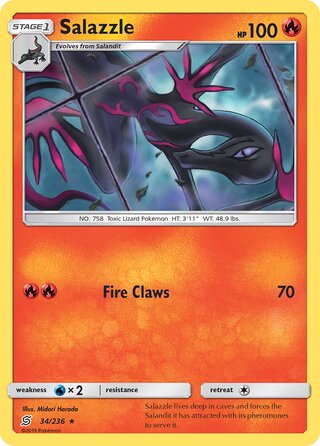 Salazzle, Battle Academy 2020 (Charizard) 034/236