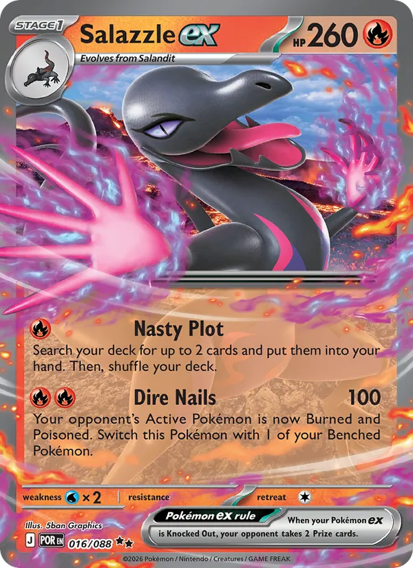Salazzle EX, Perfect Order 016/088